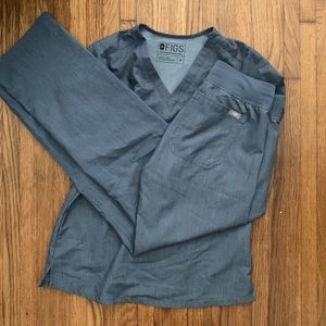 Figs Heather denim size XS set Catarina Livingston